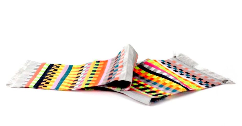 用棉簽采集你嘴里的DNA，根據(jù)它的特征定制一條專屬圍巾